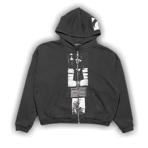 Enfants Riches Déprimés Artist Defends Baggy Assemblage Zip Hoodie 'Faded Black'
