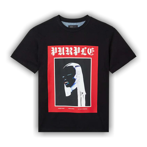PURPLE BRAND Heavyweight Jersey T-Shirt 'Black'