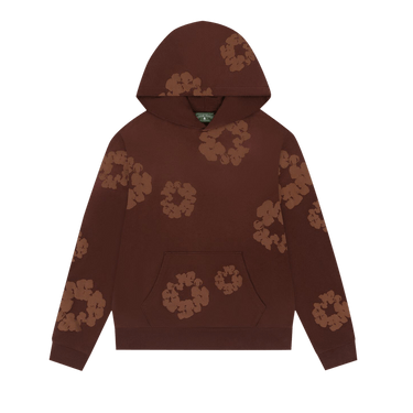 Denim Tears Mono Cotton Wreath Hoodie 'Brown'