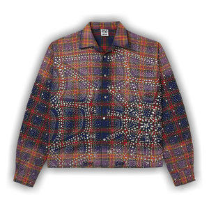 Vale Forever Purple Fever Flannel 'Blue/Orange'