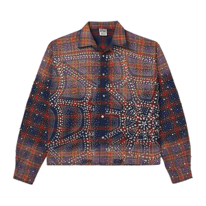 Vale Forever Purple Fever Flannel 'Blue/Orange'