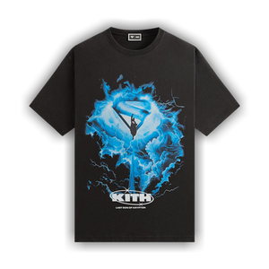 Kith x Superman Lightning Vintage Tee 'Black'
