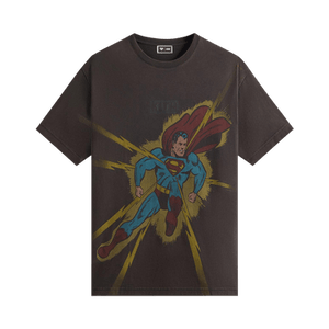 Kith x Superman Lightning Bolt Tee 'Black'