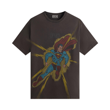 Kith x Superman Lightning Bolt Tee 'Black'