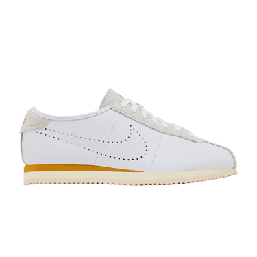Nike Wmns Cortez Leather 'White Bronze Perforated Swoosh'