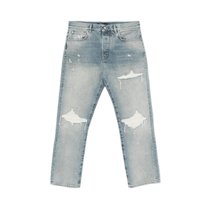 Amiri Suede Straight MX1 Jean 'Antique Indigo'