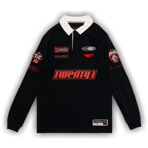 Air Jordan Essentials Long-Sleeve Rugby Top 'Black'