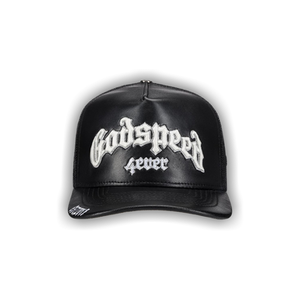 Godspeed GS Forever Premium Leather Trucker Hat 'Black'