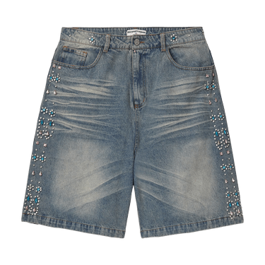 Vale Forever Candy Jorts 'Mid Blue'