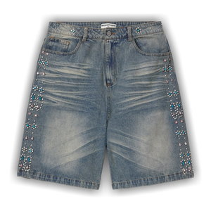 Vale Forever Candy Jorts 'Mid Blue'