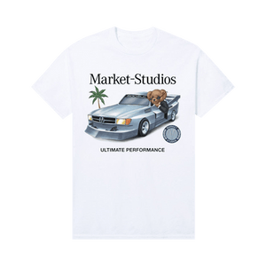 Market Des Bear T-Shirt 'White'