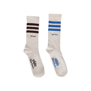 adidas 3-Stripes Socks 'Chalk White/Chalk White'