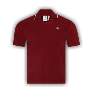 adidas x Wales Bonner Polo Shirt 'Collegiate Burgundy'