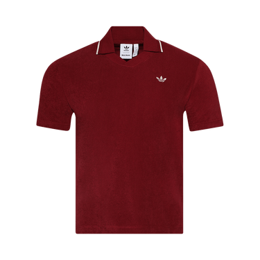 adidas x Wales Bonner Polo Shirt 'Collegiate Burgundy'