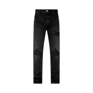 Amiri Leather Straight MX1 Jean 'Vintage Black'