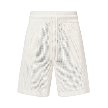 Amiri Crochet Mesh Short 'Ivory'