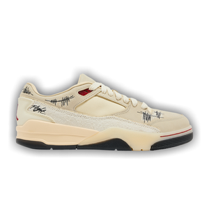 Who Decides War x Air Jordan Wmns Jordan Flight Court 'The World Is Your Court - Crèpe'