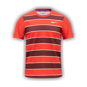 Nike Court Slam Dri-FIT ADV Tennis Top 'Light Crimson/White'