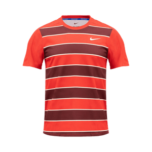 Nike Court Slam Dri-FIT ADV Tennis Top 'Light Crimson/White'