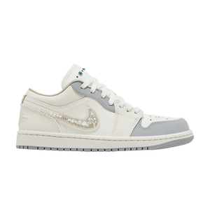 Wmns Air Jordan 1 Low 'Sail Soft Pearl Sequins'