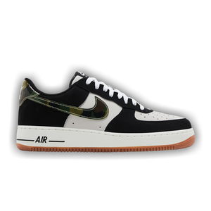 Nike Air Force 1 Low 'Black Patent Camo Swoosh'