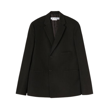 Off-White Patterned Skate Fit Single Breasted Blazer 'Black'