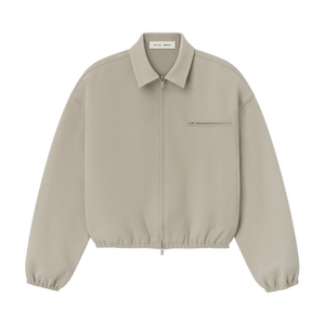 Fear of God Essentials Bonded Canvas Jacket 'Timber'