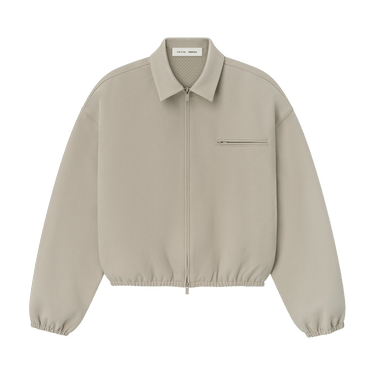 Fear of God Essentials Bonded Canvas Jacket 'Timber'