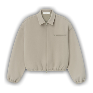 Fear of God Essentials Bonded Canvas Jacket 'Timber'
