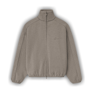 Fear of God Essentials Modern Fleece Track Jacket With Piping 'Homestead Heather'