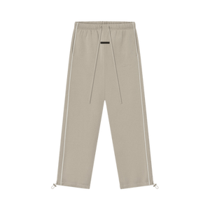 Fear of God Essentials Relaxed Fleece Sweatpant With Piping 'Timber/Cloud White'