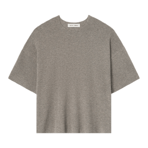 Fear of God Essentials Waffle Short Sleeve Sweater 'Homestead Heather'