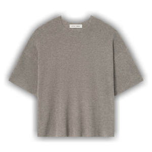 Fear of God Essentials Waffle Short Sleeve Sweater 'Homestead Heather'