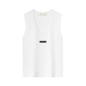 Fear of God Essentials Soft Rib Knit Tank 'Cloud White'