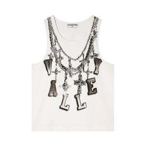 Vale Forever Chain Tank 'White'