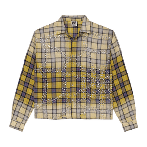 Vale Forever Lemonhead Flannel 'Yellow/Blue'