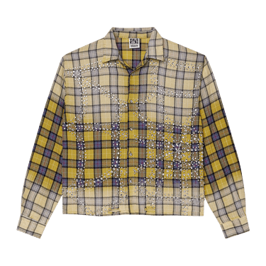 Vale Forever Lemonhead Flannel 'Yellow/Blue'