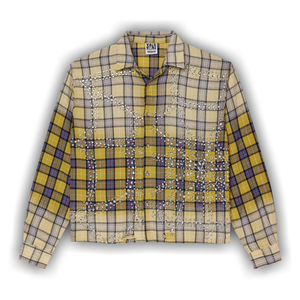 Vale Forever Lemonhead Flannel 'Yellow/Blue'