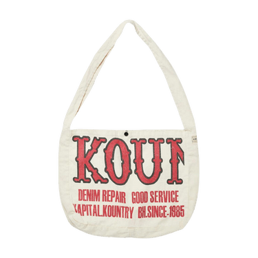Kapital Kountry Factory Book Bag 'Ecru'