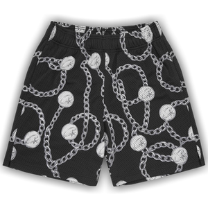 Corteiz Chains Mesh Short 'Black'