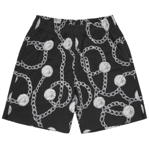 Corteiz Chains Mesh Short 'Black'
