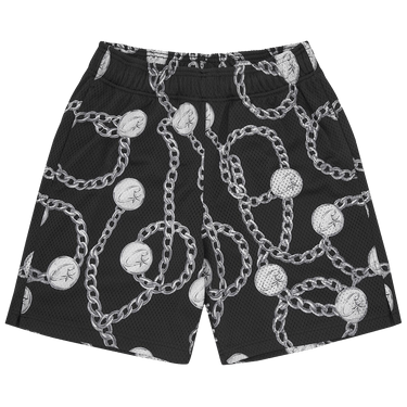 Corteiz Chains Mesh Short 'Black'