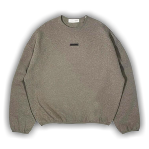 Fear of God Essentials Modern Fit Fleece Crewneck 'Homestead Heather'