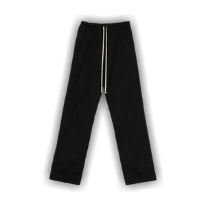 Rick Owens Heavy Poplin Dietrich Drawstring Pant 'Black'
