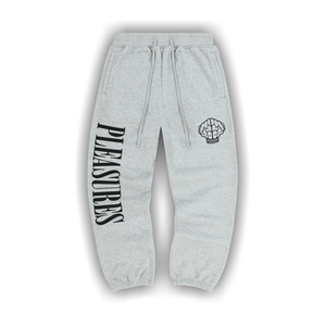 Pleasures Nerd Sweatpants 'Heather Grey'