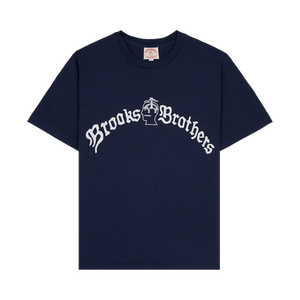 Brain Dead x Brooks Brothers California Logo Tee 'Navy'