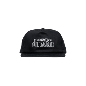 Market Creative Director 5 Panel Hat 'Pirate Black'
