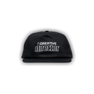 Market Creative Director 5 Panel Hat 'Pirate Black'