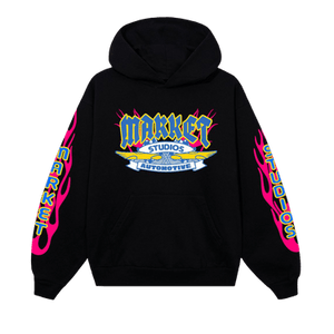 Market V12 Fleece Hoodie 'Black'
