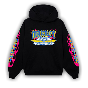 Market V12 Fleece Hoodie 'Black'